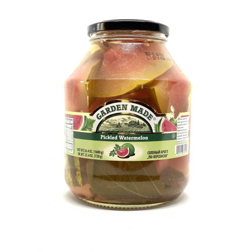 jar of Garden Made Pickled Watermelon, 720g