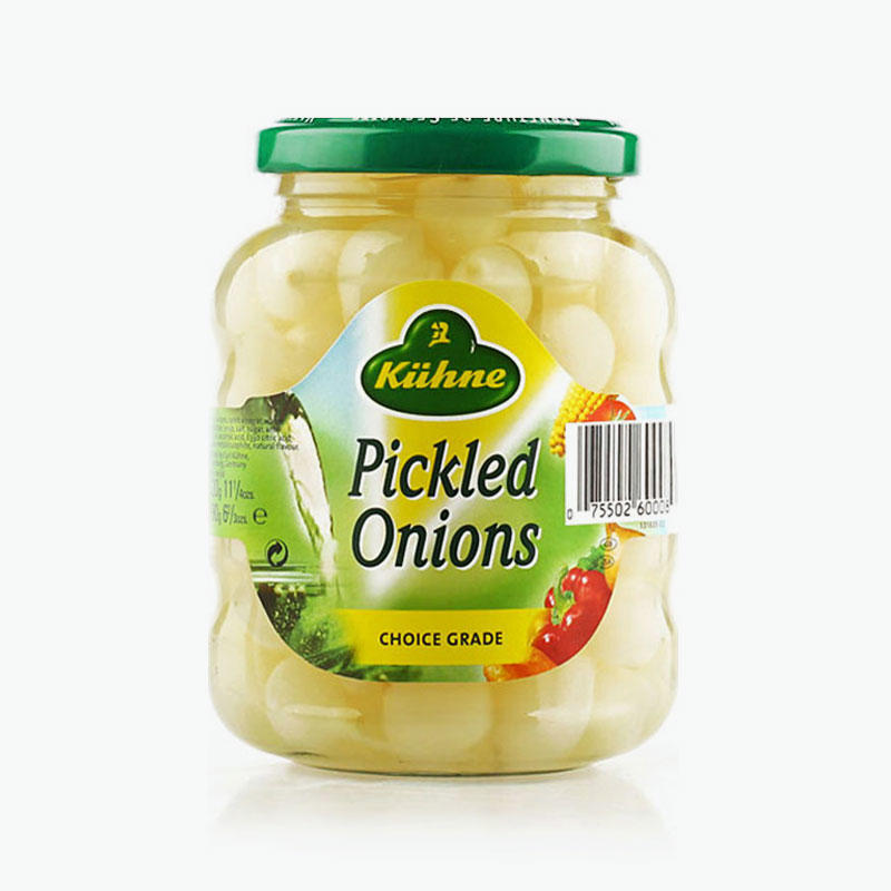 jar of Kuhne Pickled Onions, 330g