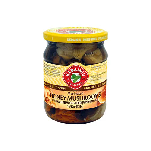 jar of Kedainiu Marinated Honey Mushrooms, 480g