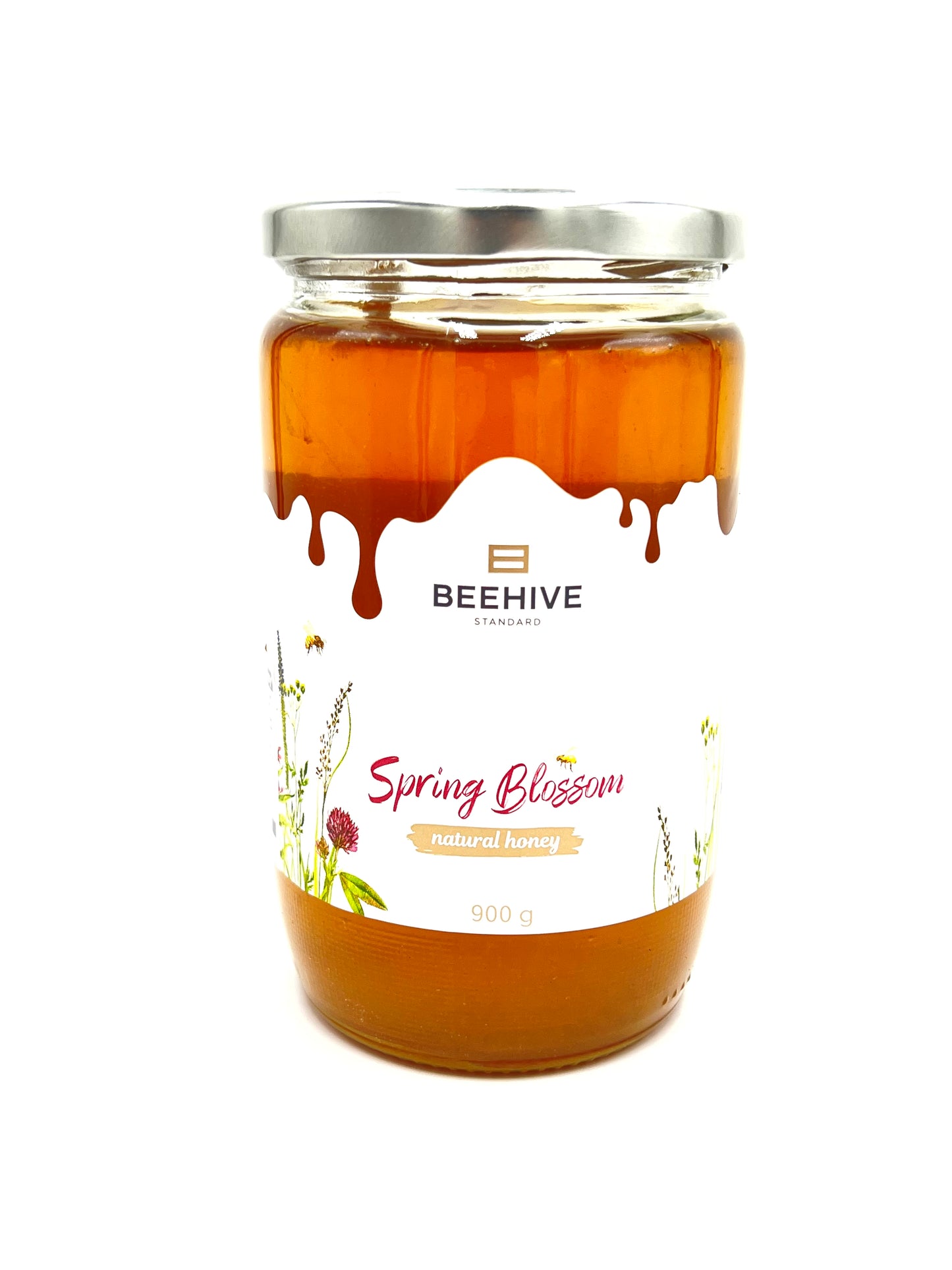 jar of Beehive Spring Blossom Natural Honey, 900g