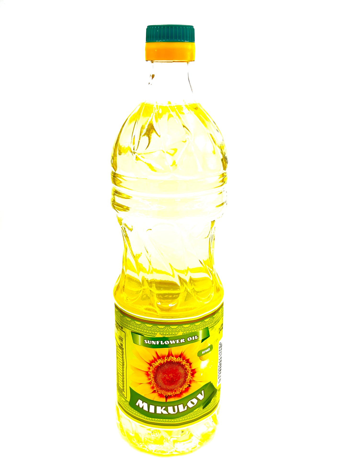 bottle of Mikulov Refined Sunflower Oil, 1L