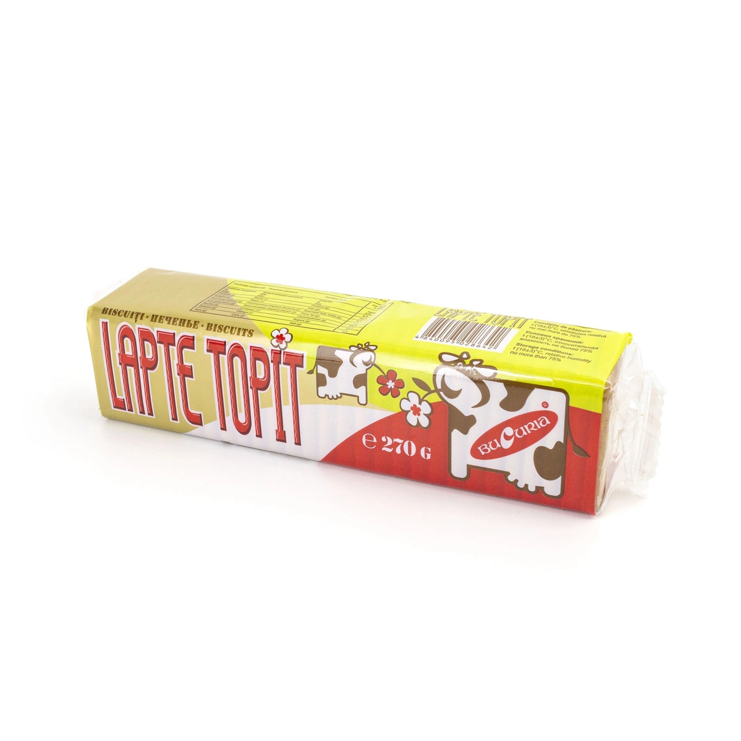 Box of Bucuria Lapte Topit Biscuits, 270g