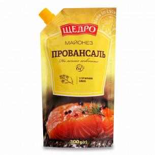 Shchedro Provencal Mayonnaise on Egg Yolks, Classic Recipe, 550g pack