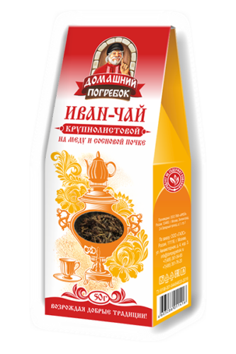 pack of Ivan Chai Willow-herb on Honey and Pine Buds Loose Tea, 50g