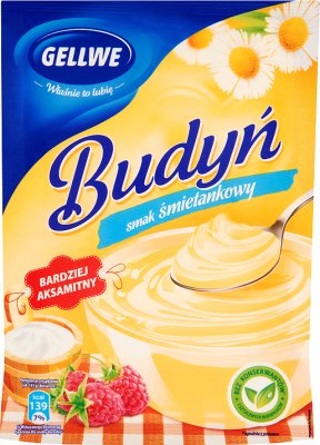 Gellwe Cream Pudding, 40g