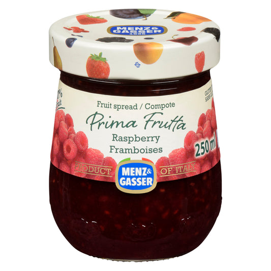 Prima Frutta Raspberry Fruit Spread, 340g