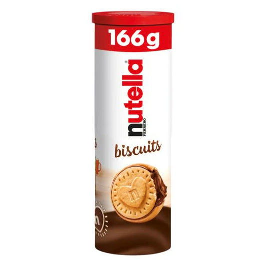 Ferrero Nutella Biscuits Tube, 166g