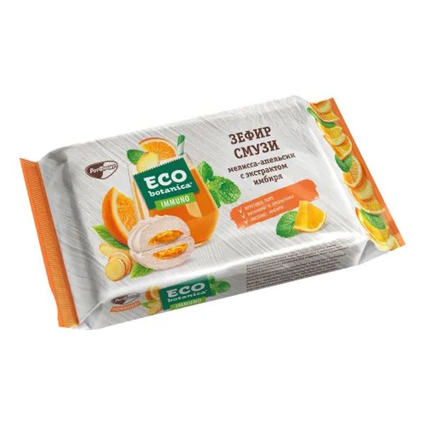 Melissa Orange w/ Ginger Extract Zefir w/ Jelly Filling, 280g