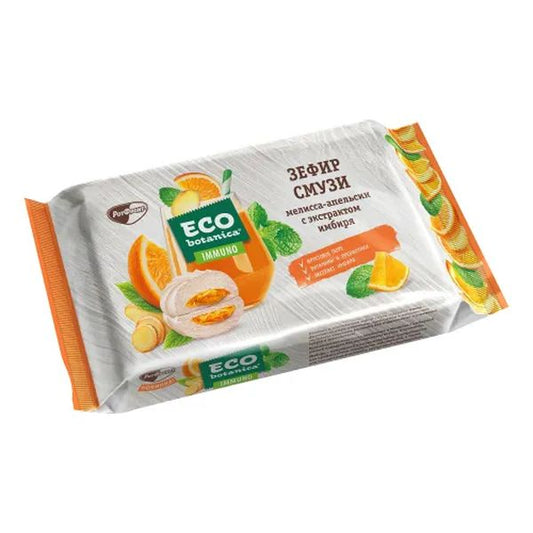 Melissa Orange w/ Ginger Extract Zefir w/ Jelly Filling, 280g