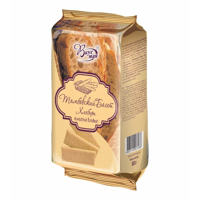 Wheat Crispbreads Taste of May Tambov Baguette, 80g