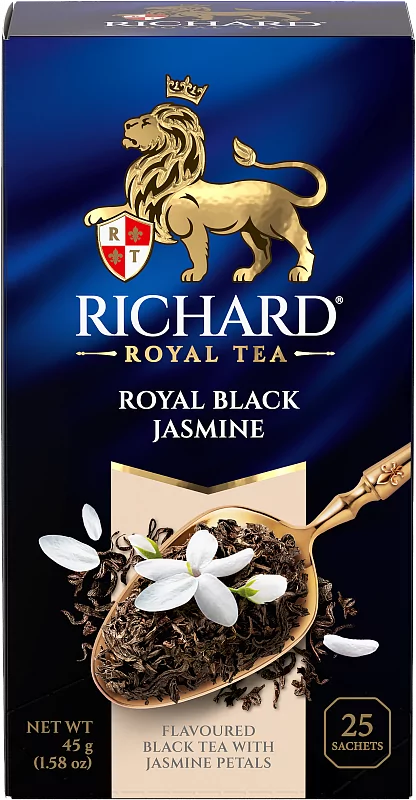 Richard Royal Black Jasmine Tea, 25TB