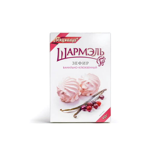 Sharmel Vanilla & Strawberry Zefir, 255g pack