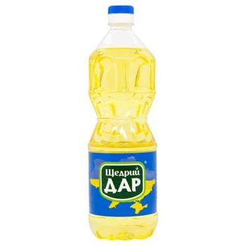 bottle of Shedry Dar Sunflower Oil, 0.85 L