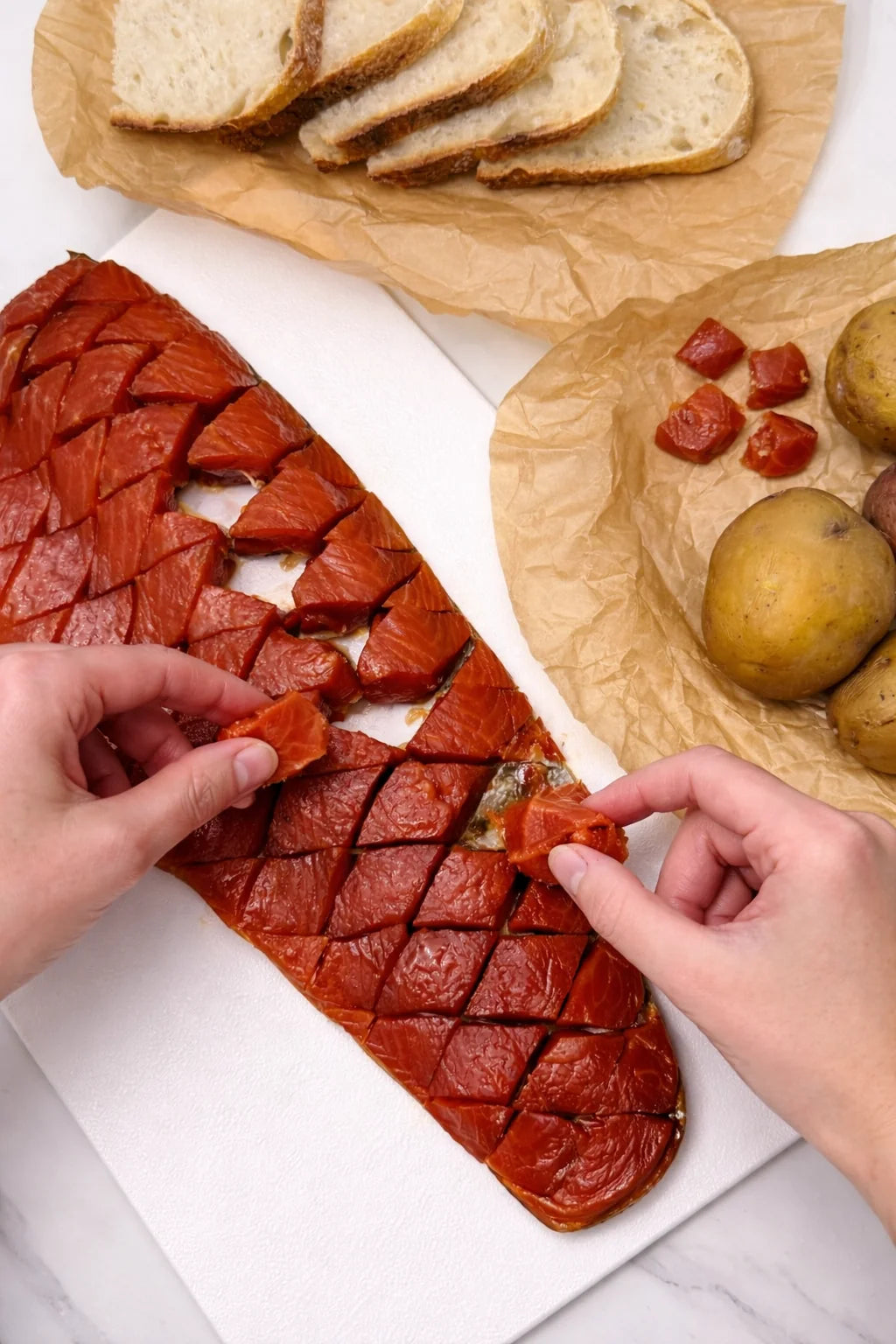 Kinsman Yukola Style Cold-Smoked Steelhead