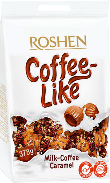 Roshen Hard Candy w/ Coffee-Milky Filling, 378g