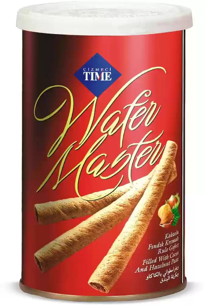 Wafer Rolls w/ Cocoa Hazelnut Cream, 250g