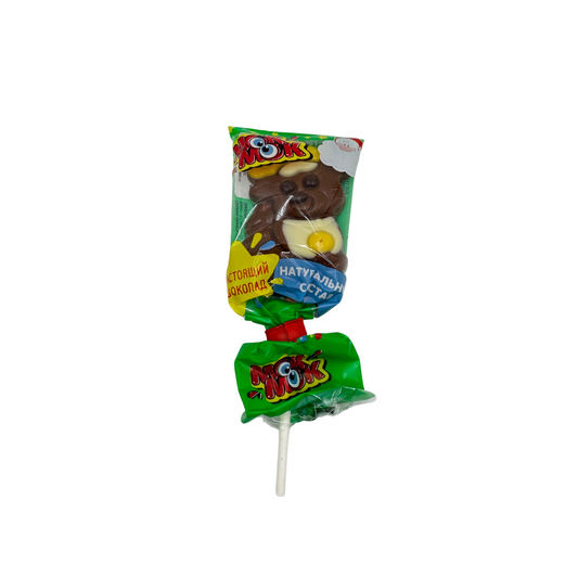 MokMok Chocolate Lollipop, 24g