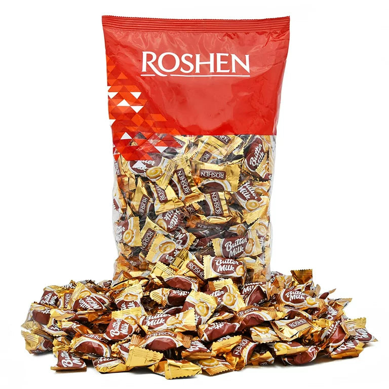 pack of Roshen Butter Milk Candy, 1kg
