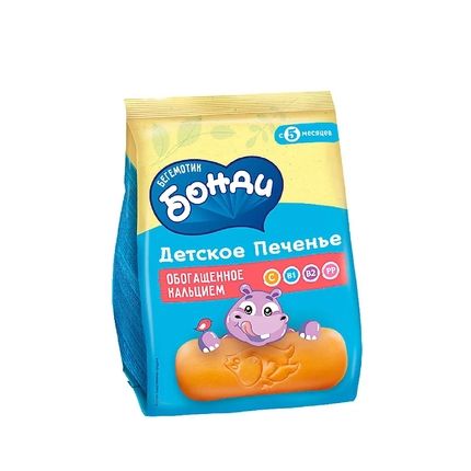 Pack of Baby Cookies Enriched w/ Calcium, 180g