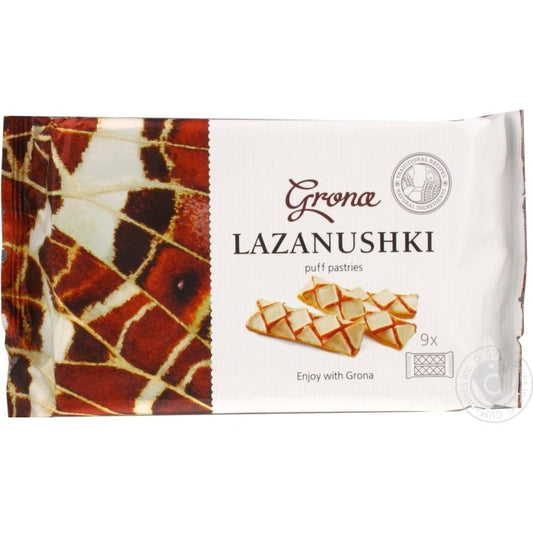 Grona "Lazanushki" Puff Pastries, 9 Packs
