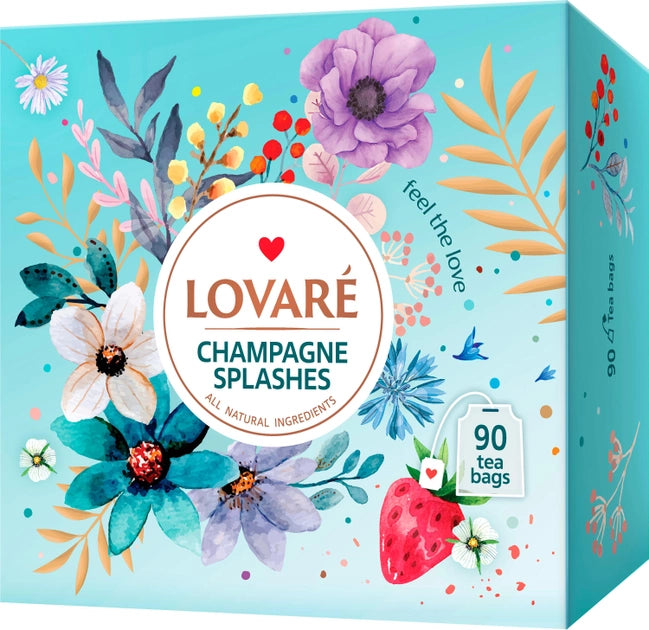 Lovare Champagne Splashes Tea, 90TB