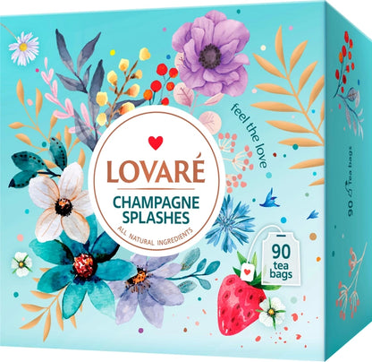 Lovare Champagne Splashes Tea, 90TB