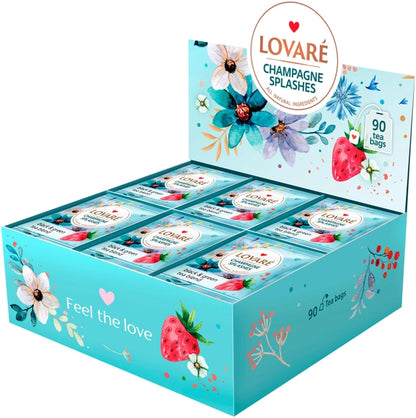 Lovare Champagne Splashes Tea, 90TB