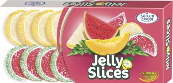 Zaharni Zavodi Watermelon And Melon Jelly Slices, 180g