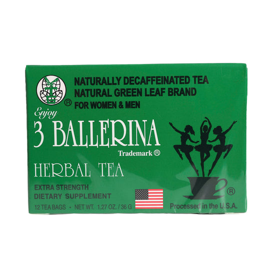 3 Ballerina Herbal Tea Decaf Extra Strength, 1.27oz