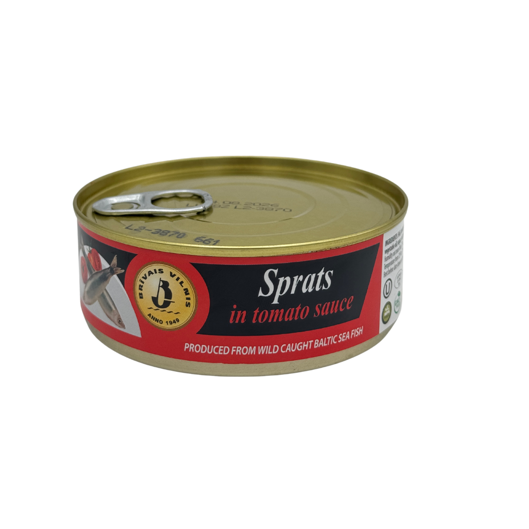 Brivais Vilnis Sprats in Tomato Sauce, 240g Marvel Foods