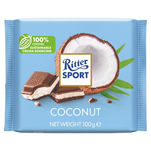 pack of Coconut Milk Chocolate Bar, 100g