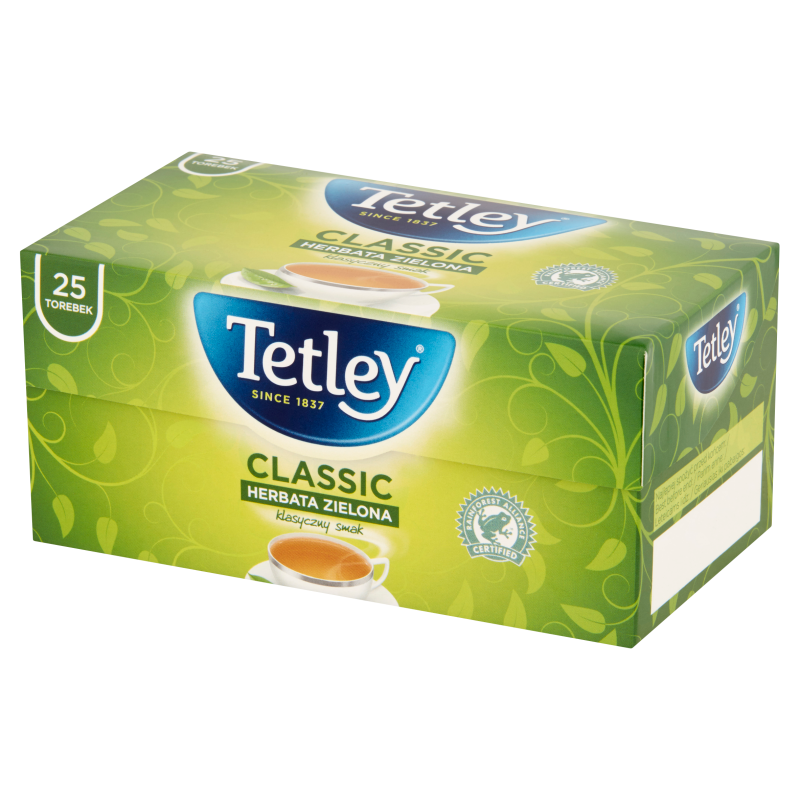 Чай Tetley классический зеленый, 25 ТБ