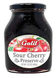 bottle of Pitted Sour Cherry Preserve in Heavy Syrup, 450g