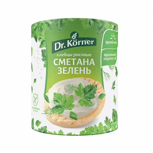 Dr.Korner Crispread with Sour Cream and Herbs, 80g