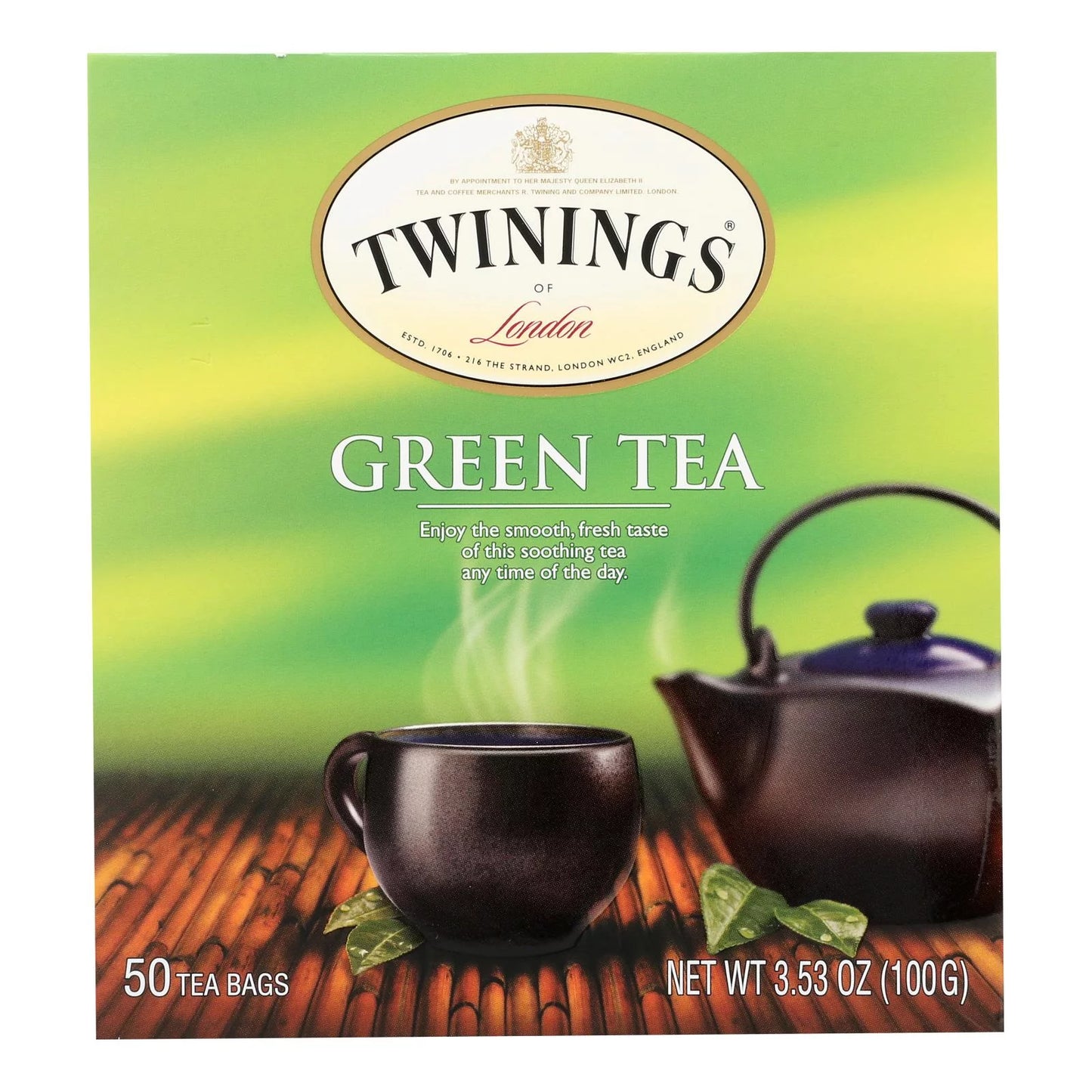 Зеленый чай Twinings, 50 ТБ