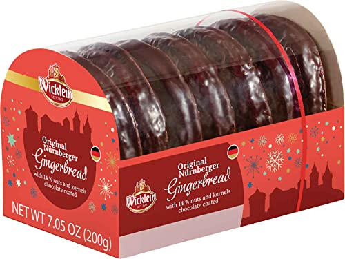 pack of Dark Chocolate Coating Gingerbread, 200g