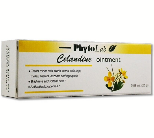 pack of Phyto Lab Celandine Ointment, 25g