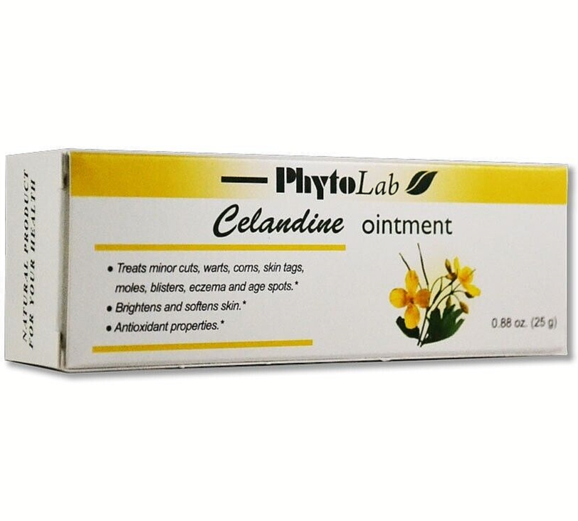 pack of Phyto Lab Celandine Ointment, 25g