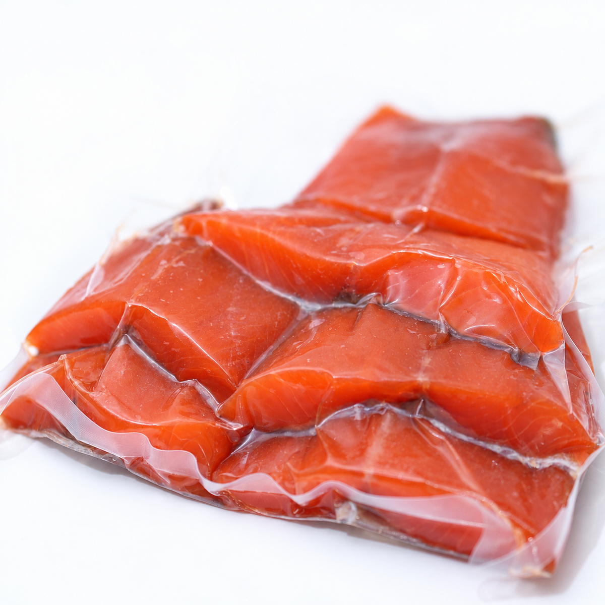Kinsman Cold-Smoked Steelhead Tail Pieces, 1lb