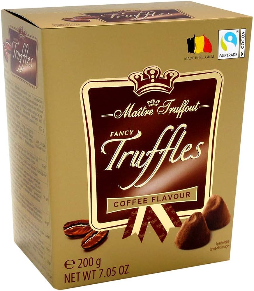box of Fancy Truffles Coffee Flavour, 200g