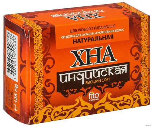 Hair coloring and strengthening Natural Henna, 125g pack