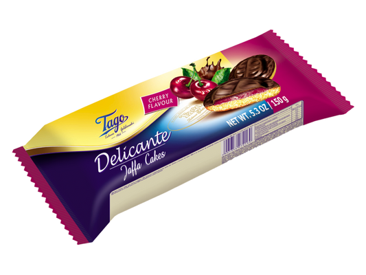 Delicante Jelly Cherry Cookies, 150g