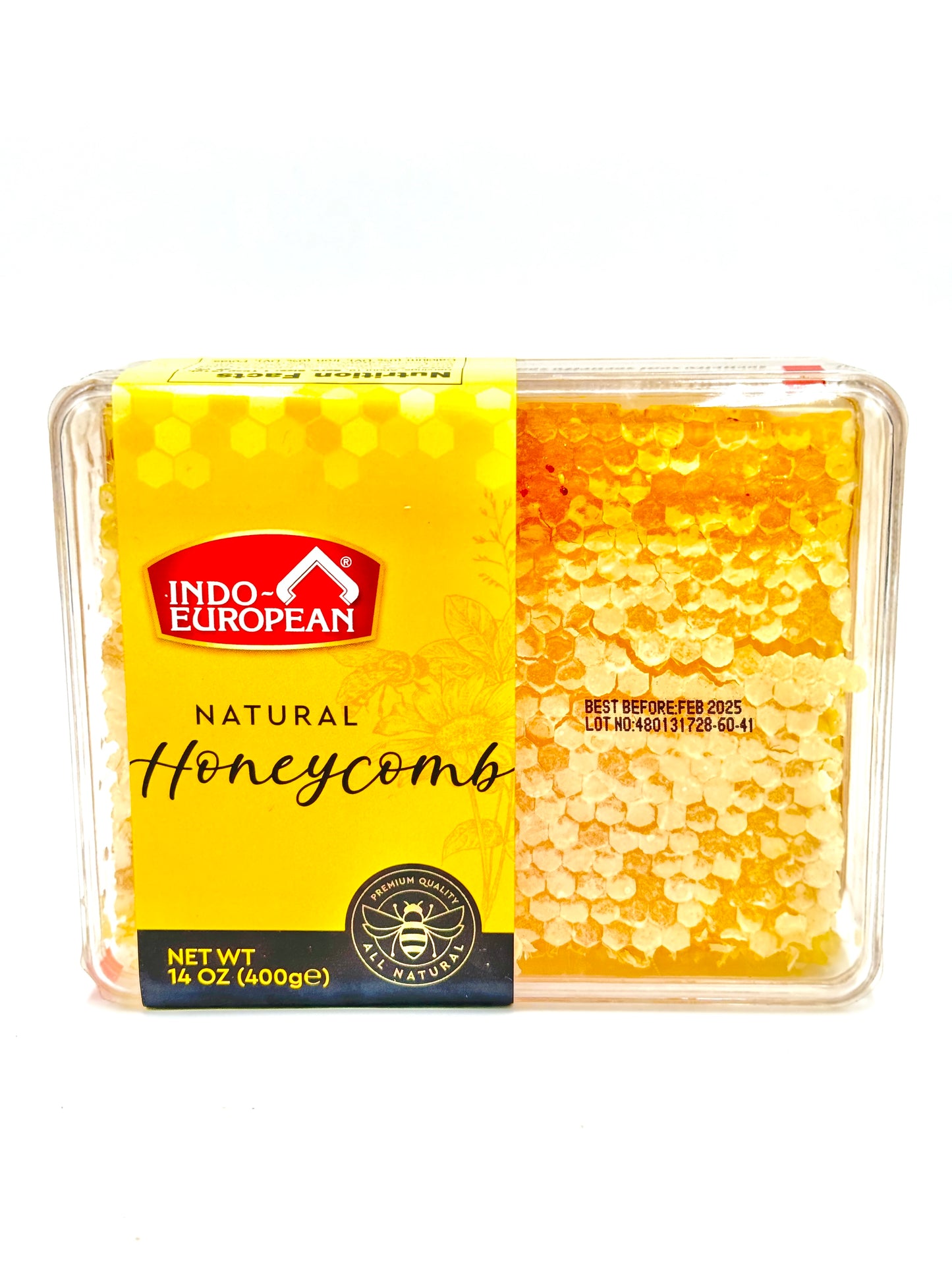 Indo-European Natural Honeycomb, 400g