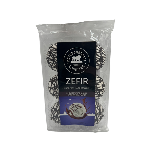 "White Nights" Zefir in Glaze w/ Vanilla Flavor, 180g