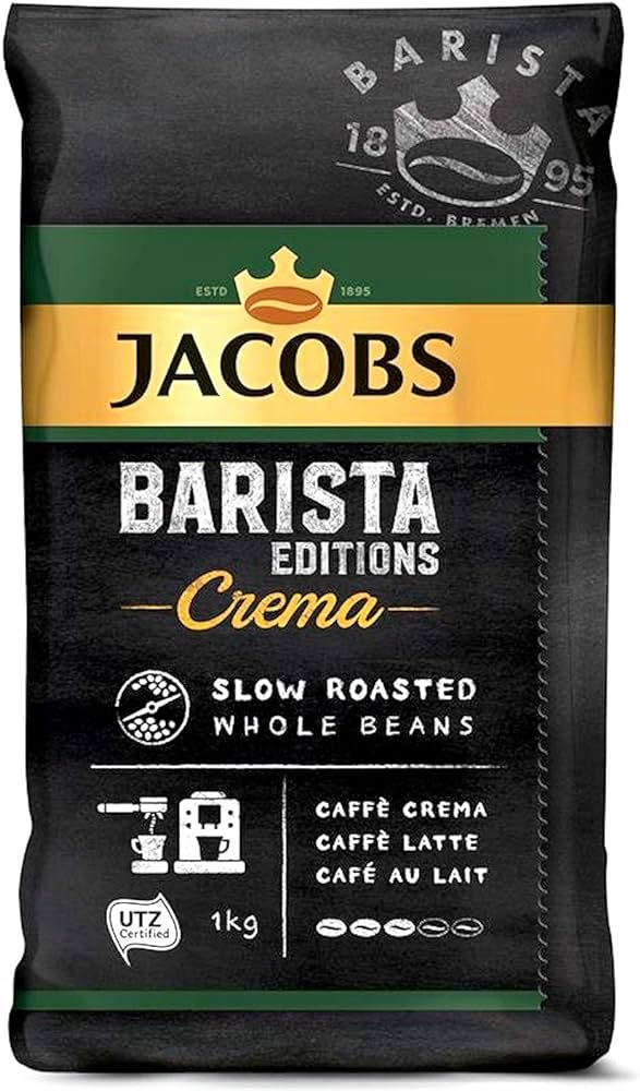 Jacobs Barista Editions Crema Coffee Beans, 800g