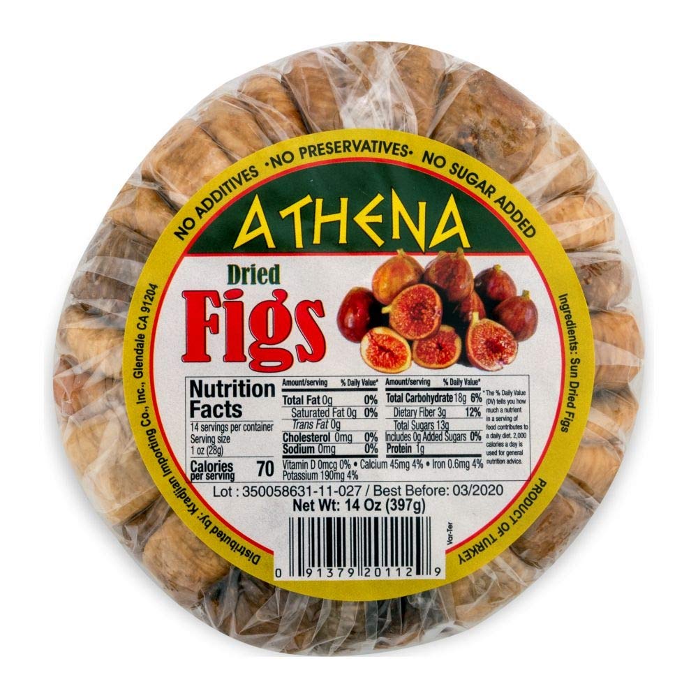 pack of Athena Dried Figs, 14oz
