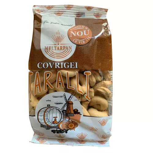 pack of Covrigei Pretzels w/ Flax Seeds, 200g