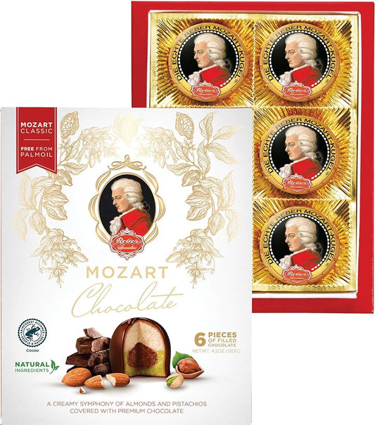 Mozart Chocolate, 6 Pieces