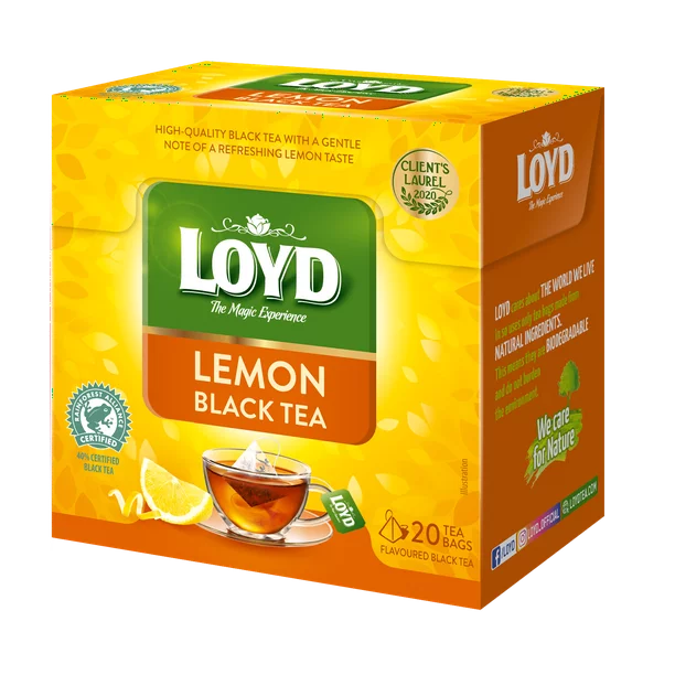 Lowd Lemon Black Tea, 20TB