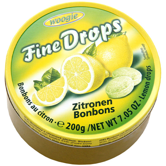 pack of Woogie Lemon Fine Drops, 200g